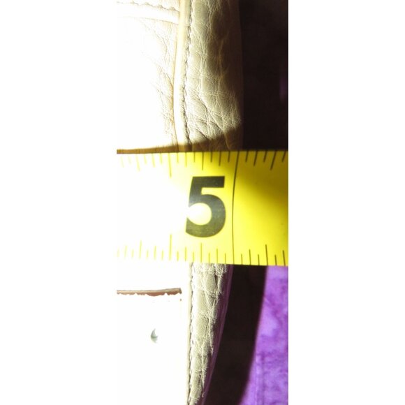 Coach 2004 Vintage Hampton pebbled leather demi baguette shoulder bag 5052 - Picture 9 of 10